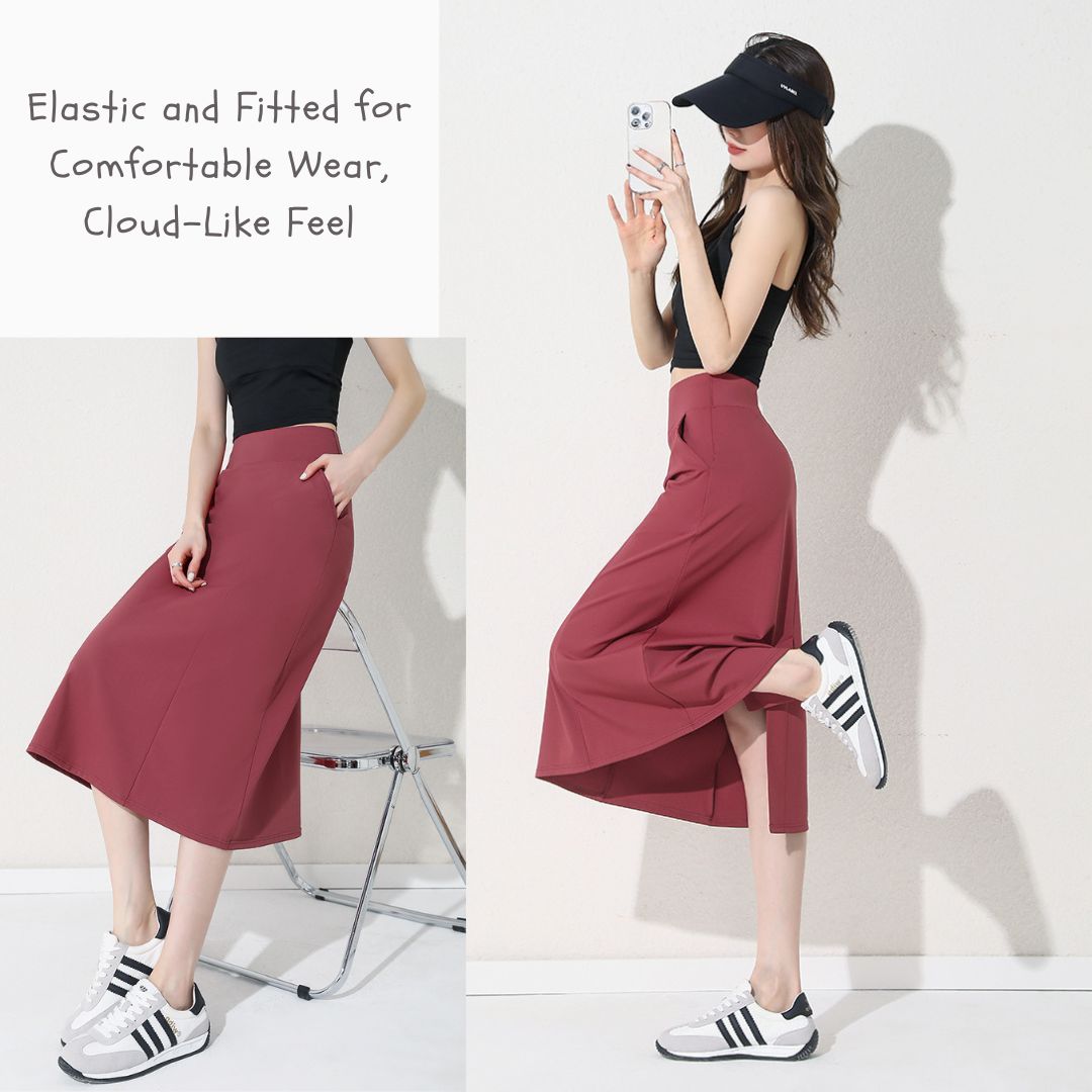 New High-Waisted Sports Skirt