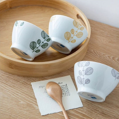 Mint Leaf Rice Bowl Set