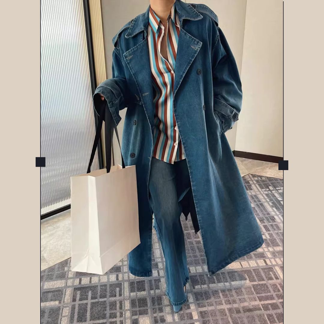 ファッション デニムウエストジャケット