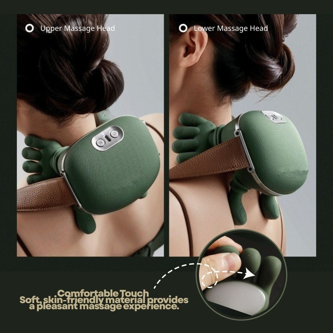 加熱機能付き多機能ホームネックマッサージャー