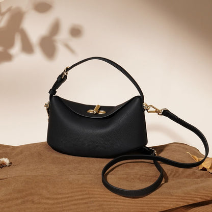 Genuine Leather Crossbody Shoulder Handbag
