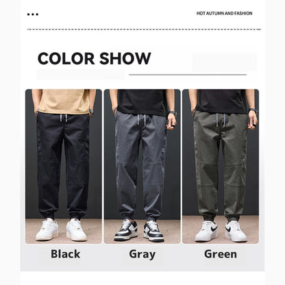 New Summer Lightweight Cuffed Trousers