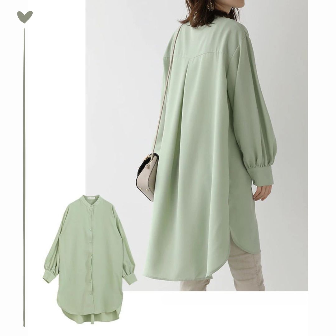 Loose Midlength Shirt