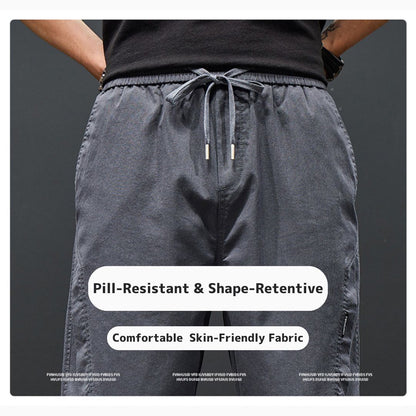 New Summer Lightweight Cuffed Trousers