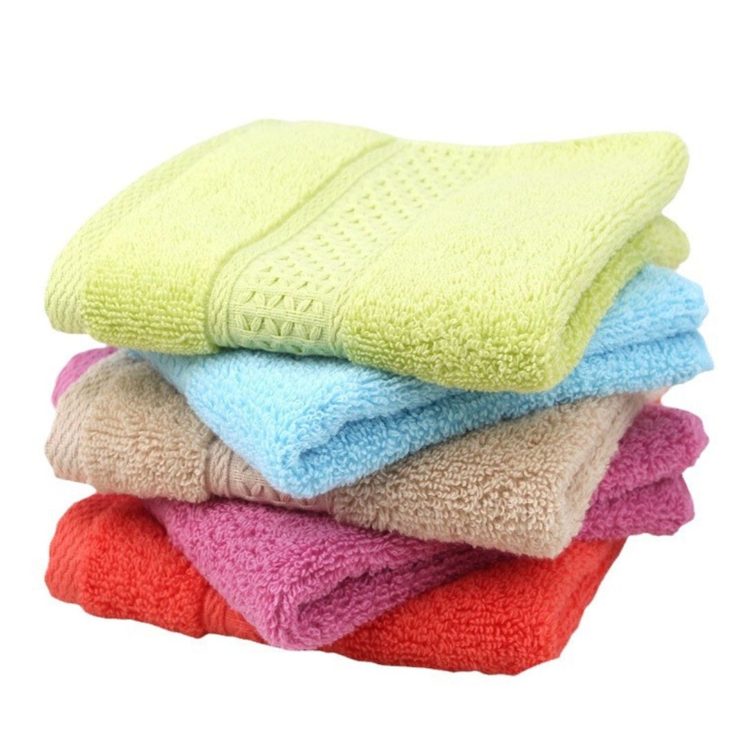 MonoRed Pure Cotton Facial Towels (3-Pack)