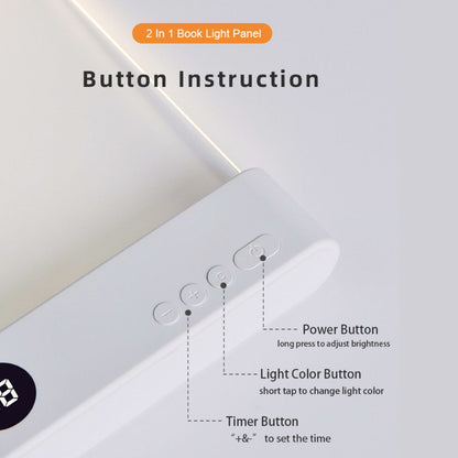 透明な読書用ナイトライト