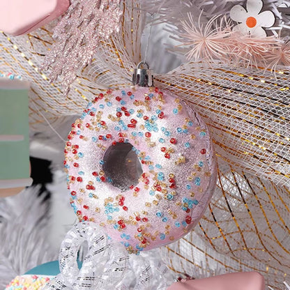 馬卡龍聖誕樹掛飾品