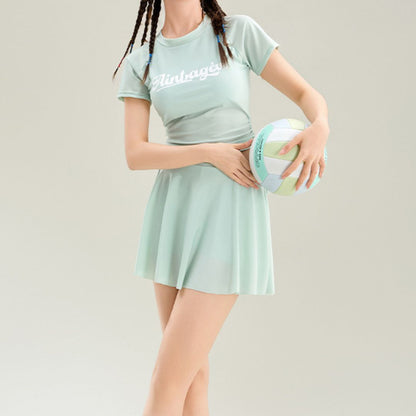 スポーティプリーツ水着セット