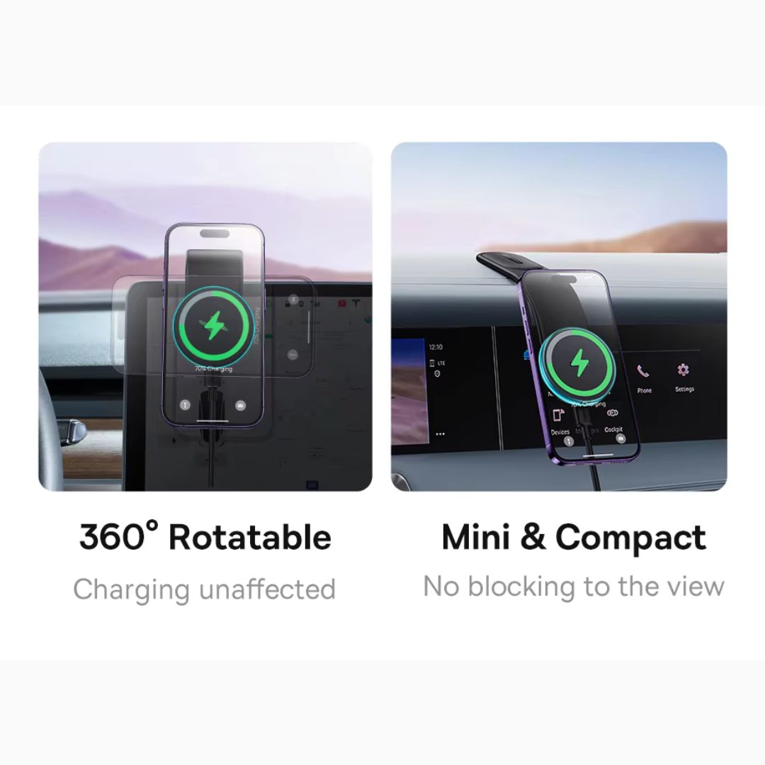車用マグネット充電電話ホルダー