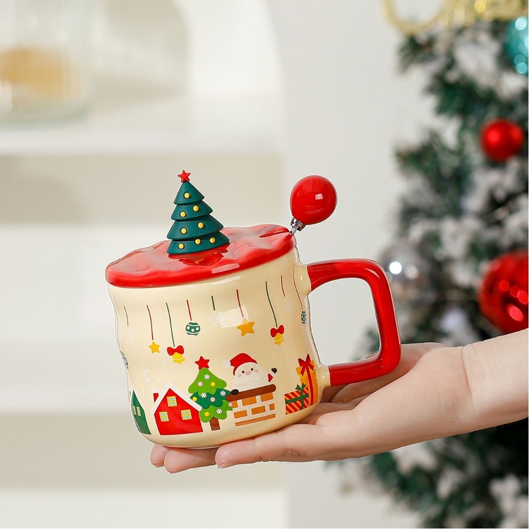 クリスマス セラミックカップ