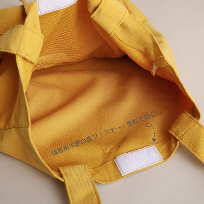 Bowknot Canvas Shoulder Bag