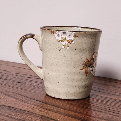 九谷燒山櫻鳥馬克茶杯