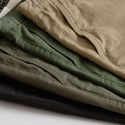 Pure Cotton Loose Straight Shorts