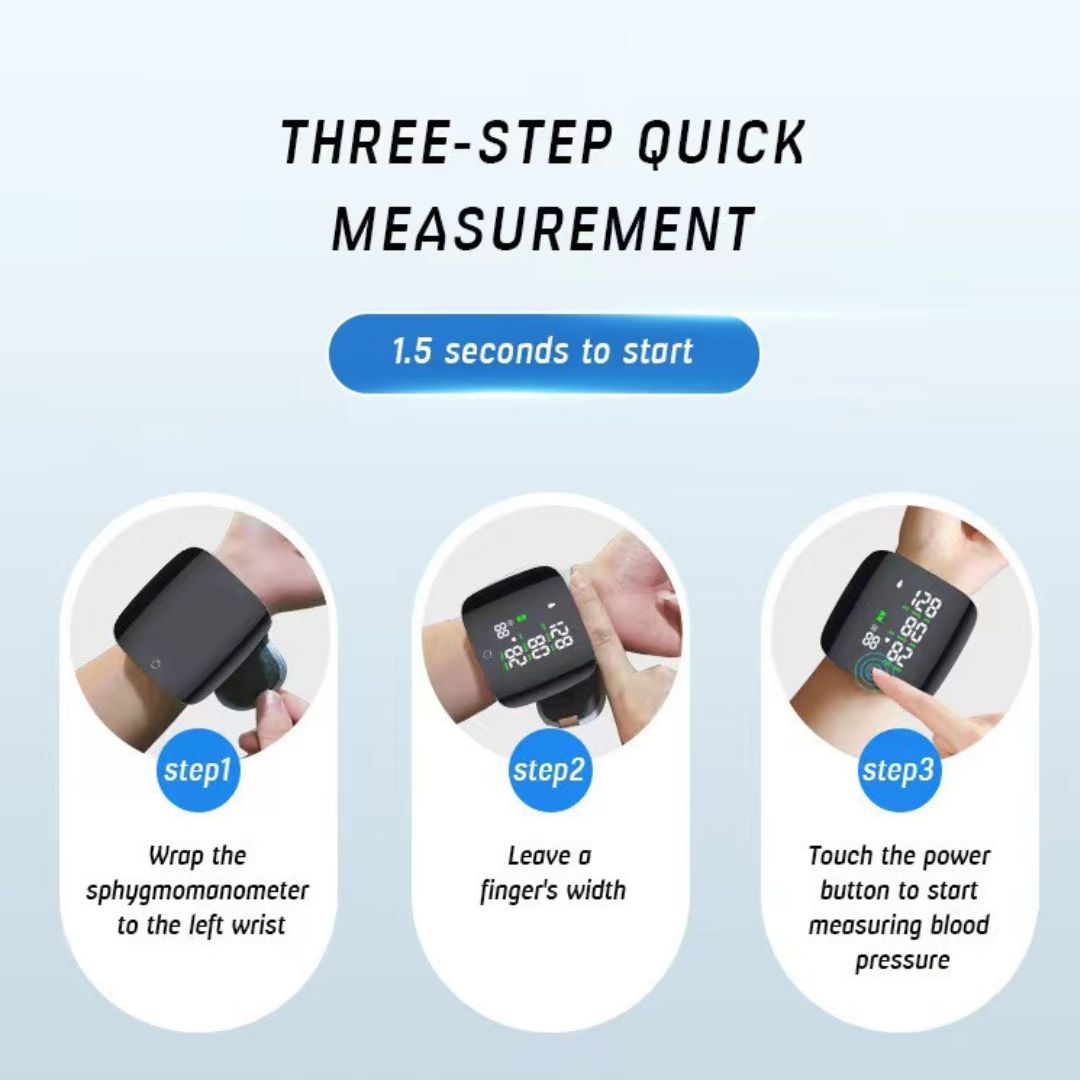 手首タッチ血圧計