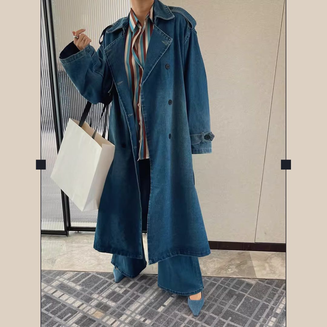 ファッション デニムウエストジャケット
