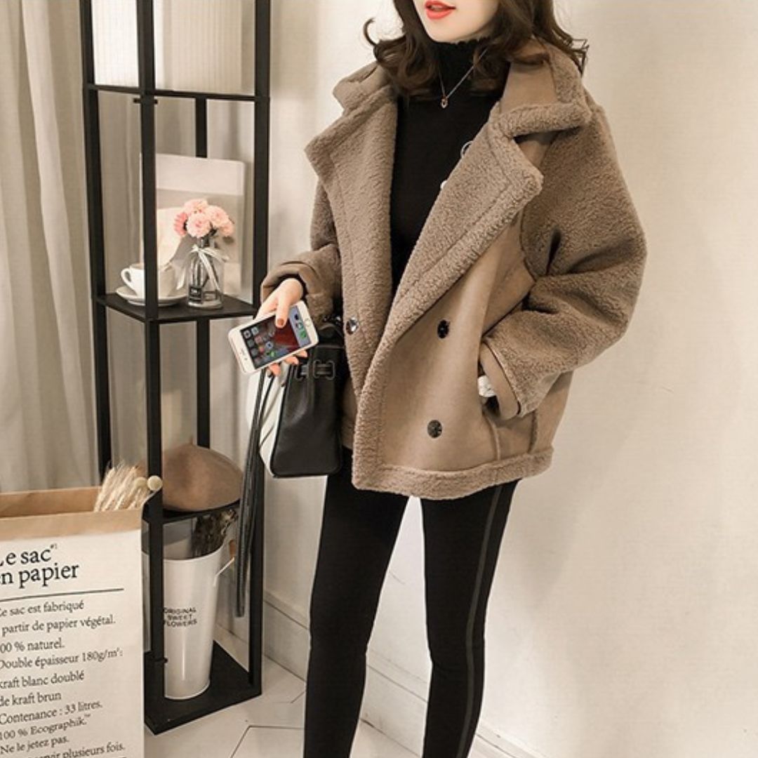 Cashmere Suede Coat