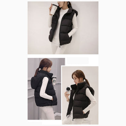 Solid Color Cotton Vest