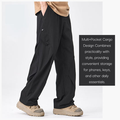 Ice Silk Quick-Dry Cargo Pants