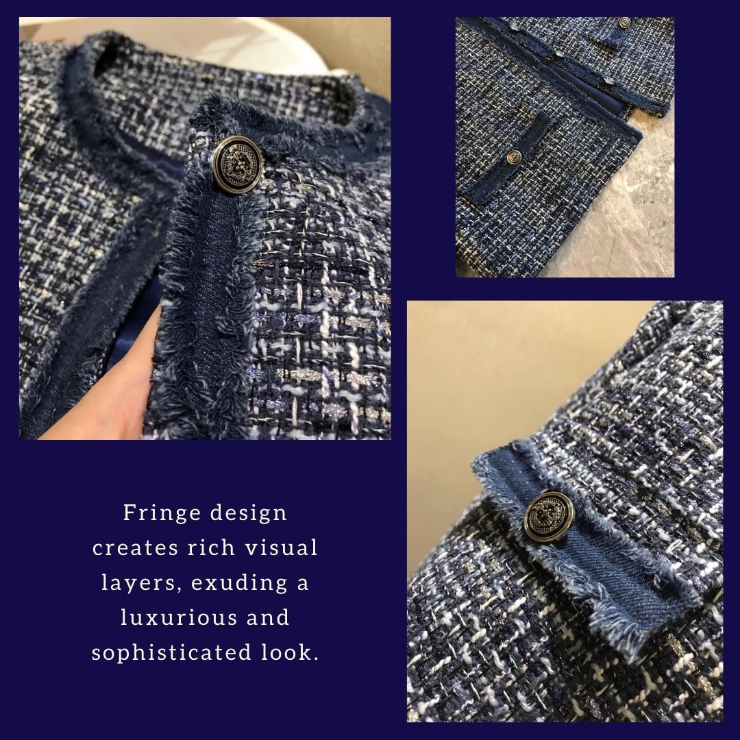 Patchwork Denim Woven Short Jacket