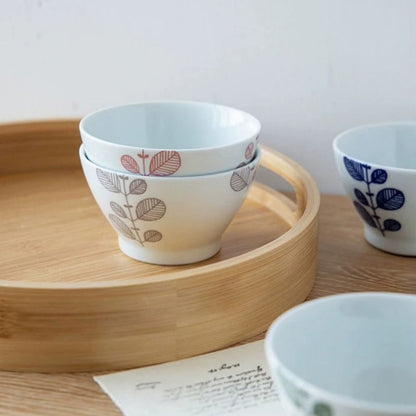 Mint Leaf Rice Bowl Set