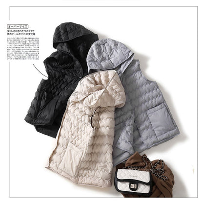 輕薄羽絨棉背心