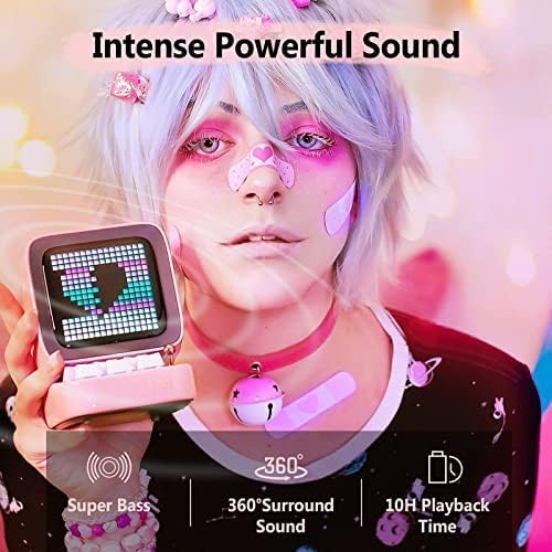 Ditoo Pro Retro Pixel Art Portable Speaker
