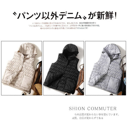 輕薄羽絨棉背心