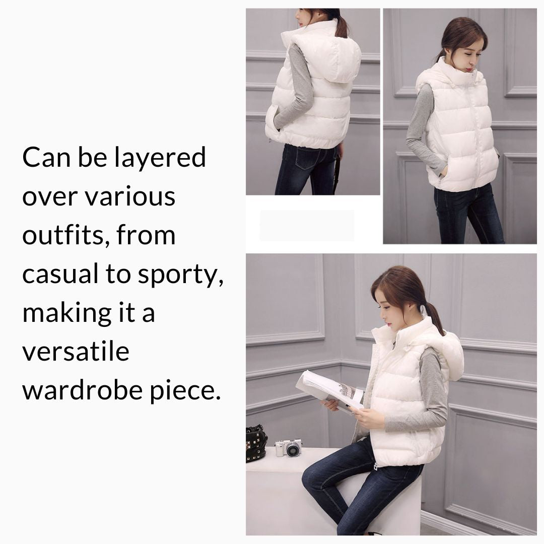 Solid Color Cotton Vest