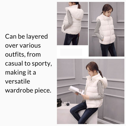 Solid Color Cotton Vest