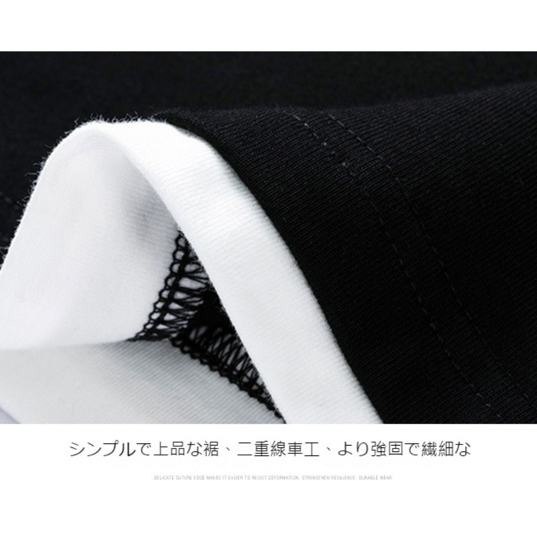 Men's Round-Neck Faux-Layered Sweatshirt