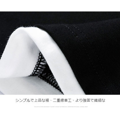 Men's Round-Neck Faux-Layered Sweatshirt