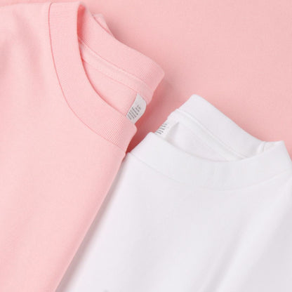 250g Plain Cotton Long-sleeved T-shirt (Min. 2 pcs)