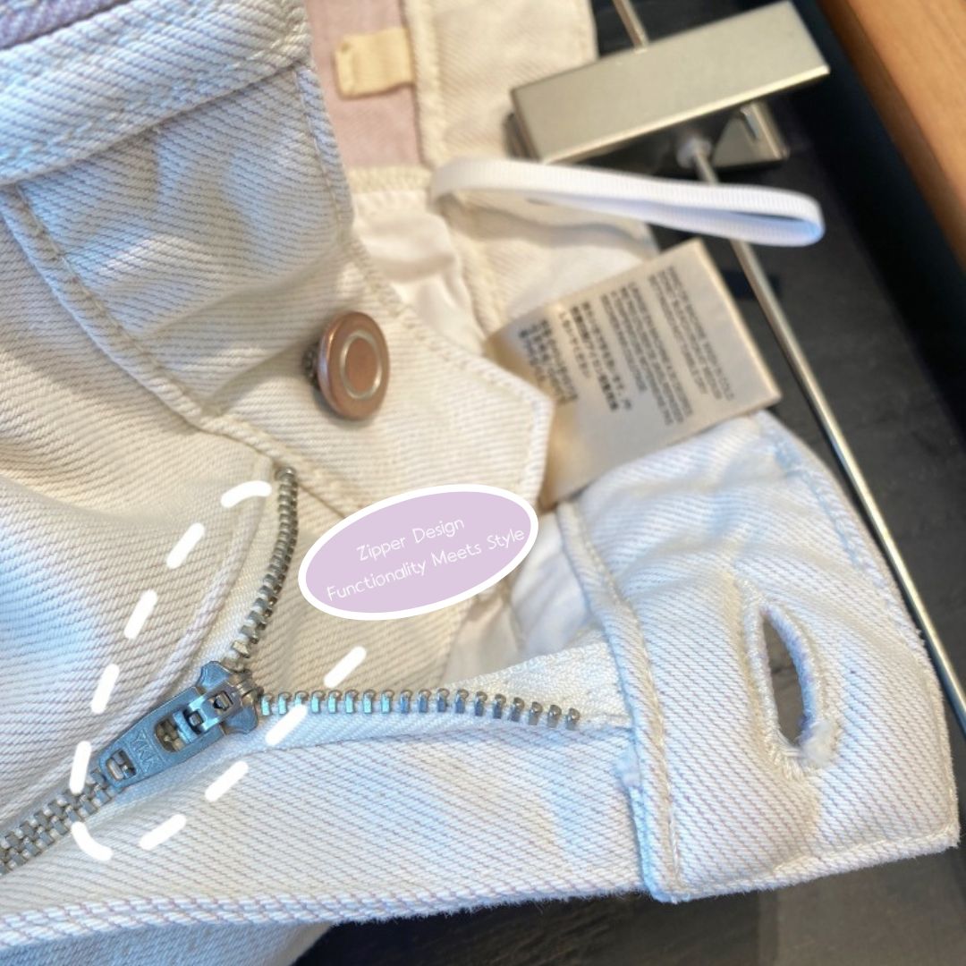 新款直筒闊腿牛仔褲