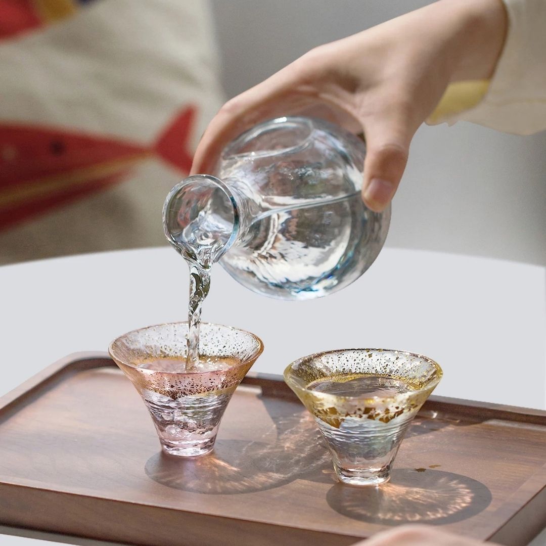 Mount Fuji Blessing Pair Cups