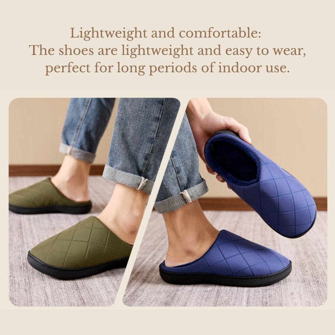 Non-Slip Fuzzy Slippers for Home