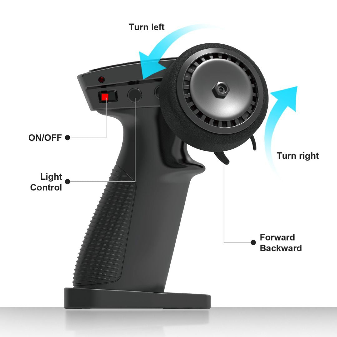 1:18 Scale 4WD High-Speed RC Drift Car with LED Lights