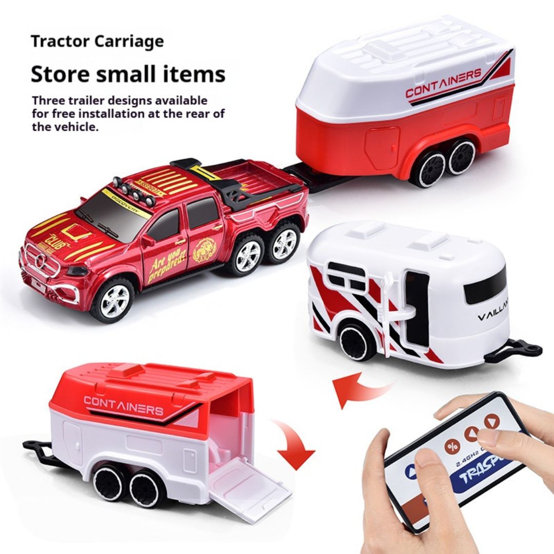 1:64 Mini Remote Control Trailer