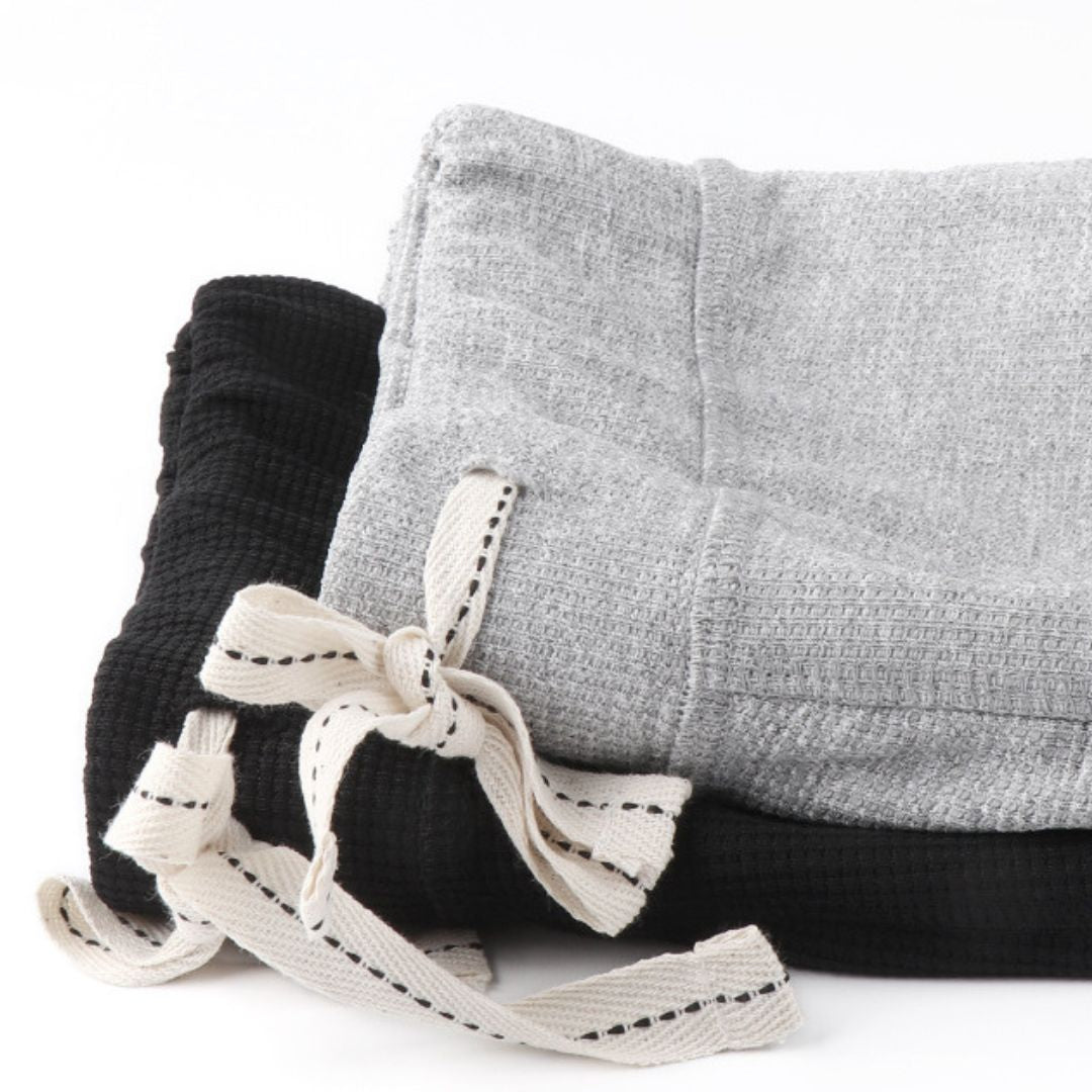 270g Japanese-style Waffle Fabric Mid-length Shorts