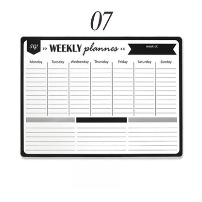 磁性可擦寫月曆板套裝 