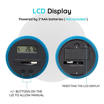 スマート自動メモリ貯金箱