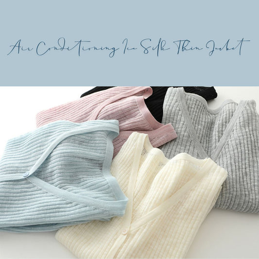 Air Conditioning Ice Silk Thin Jacket