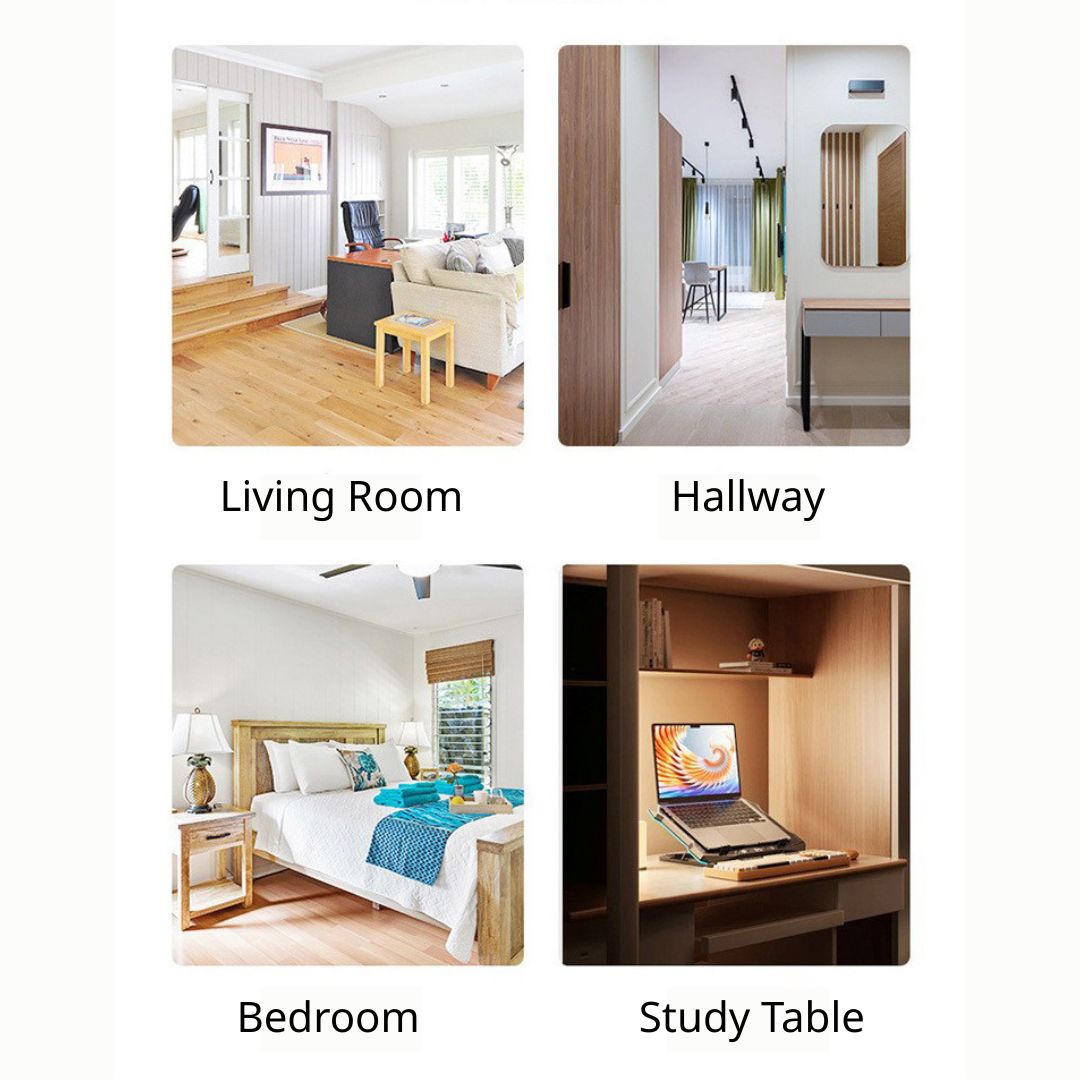 木製モーションセンサー磁気ナイトライト