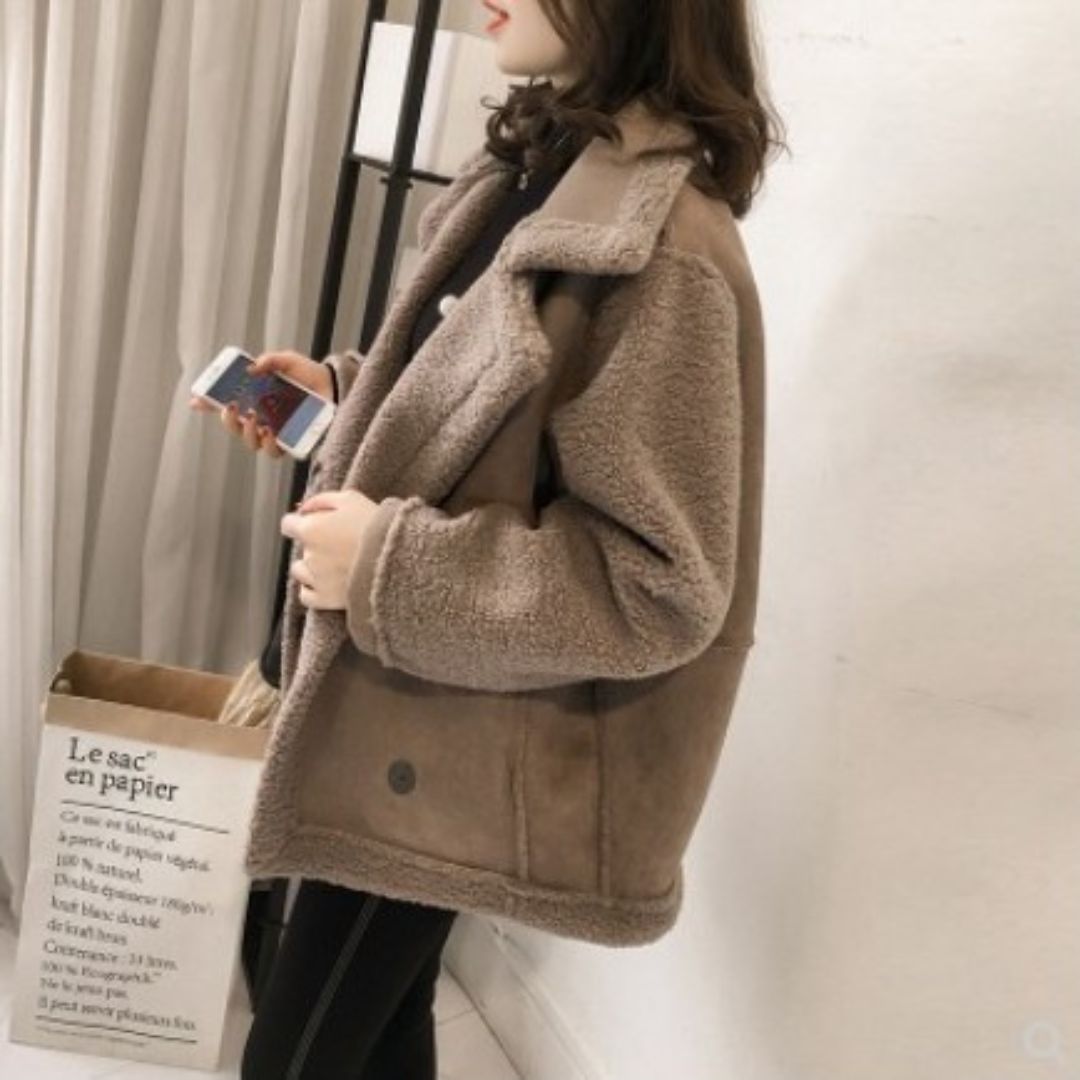 Cashmere Suede Coat