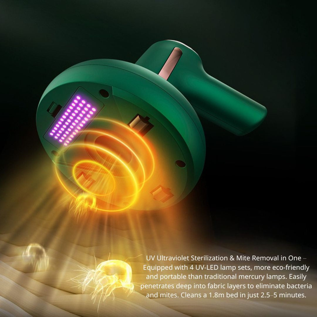 3合1汽車及家用殺菌除蟎手提吸塵機