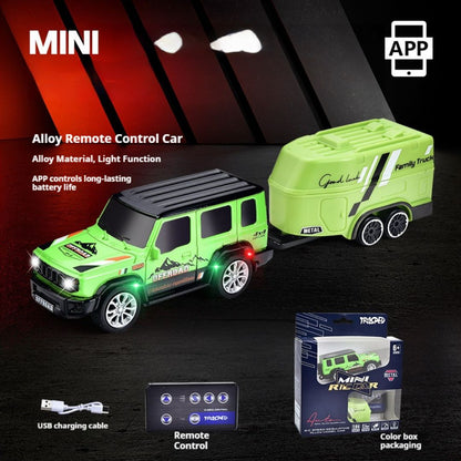1:64 Mini Remote Control Off-Road Vehicle Trailer