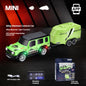 1:64 Mini Remote Control Off-Road Vehicle Trailer