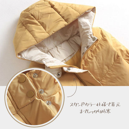 Short Hooded Cotton Jacket