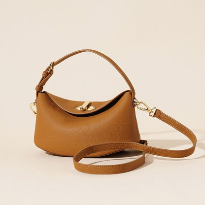Genuine Leather Crossbody Shoulder Handbag