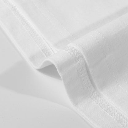 250g Pure Cotton V-Neck Short Sleeve T-Shirt (Min. 2 pcs)