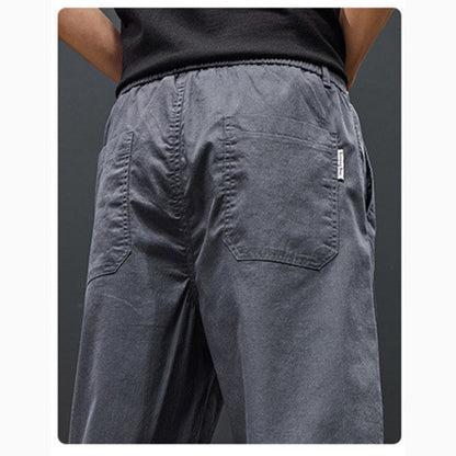 New Summer Lightweight Cuffed Trousers